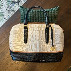 Brahmin Leather Dome Satchel